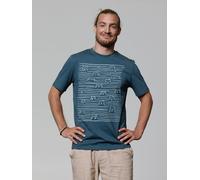 watapparel T-Shirt Unisex Doodle Dogs Stargazer XL