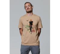 watapparel T-Shirt Unisex Fancy Tiger Latte M