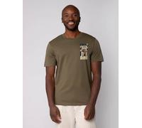 watapparel T-Shirt Unisex Tarot The Emperor Khaki M