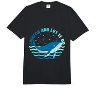 Watch and Let It Go Walliebhaber Walbeobachtung Comfort Colors Adult Heavyweight T-Shirt