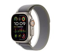 Watch Apple Watch Ultra 2 (2023) LTE 49mm Natural Titanium Case with Trail Loop S/M - Green/Grey