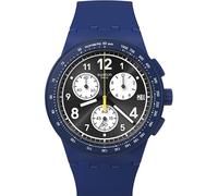 Watch Plastic Chrono von Swatch Nothing Basic about Blue SUSG 406