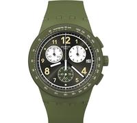 Watch Plastic Chrono von Swatch Nothing Basic about Green SUSG 406