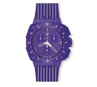 Watch Plastic Chrono von Swatch Purple Run SUIV401