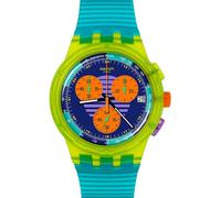 Watch Plastic Chrono von Swatch Swatch Neon Wave SUSJ 404