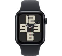 Apple Watch SE OLED 40 mm Digital 324 x 394 Pixel Touchscreen Schwarz WLAN GPS