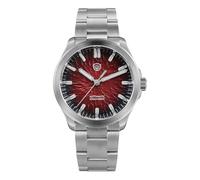watchdives WD0005 WD0005B Taucheruhren für Herren, NH35 Uhrwerk Automatikuhr, 100M Wasserdicht Armbanduhr aus Saphirglas