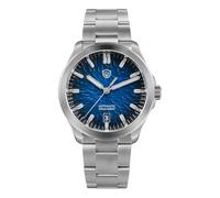 watchdives WD0005 WD0005B Taucheruhren für Herren, NH35 Uhrwerk Automatikuhr, 100M Wasserdicht Armbanduhr aus Saphirglas