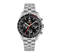 watchdives WD1860 WD1861 WD1863 Herren Chronograph, Japanisches VK63 Quarz Sportuhr, 40 mm Bubble Saphirglas Armbanduhr, 100 M Taucheruhr mit Edelstahlarmband