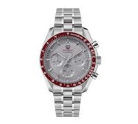 watchdives WD1860 WD1861 WD1863 Herren Chronograph, Japanisches VK63 Quarz Sportuhr, 40 mm Bubble Saphirglas Armbanduhr, 100 M Taucheruhr mit Edelstahlarmband