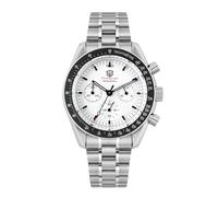 watchdives WD1860 WD1861 WD1863 Herren Chronograph, Japanisches VK63 Quarz Sportuhr, 40 mm Bubble Saphirglas Armbanduhr, 100 M Taucheruhr mit Edelstahlarmband