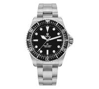 watchdives WD5513Q Vintage Sub Taucheruhr für Herren, Japan VH31 Sweep Second Quarzwerk Luxus Taucheruhren, 40 mm Gewölbtes Saphirglas Armbanduhr, 20 Bar wasserdichte Taucheruhr