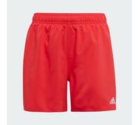 Water-Reactive Kids Badeshorts Semi Lucid Red / White 152