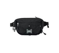 WATERFLY Bauchtasche Gürteltasche Herren Damen: Klein Anti-Diebstahl Hüfttasche mit RFID Schutz Stylisch Waist Fanny Pack Sport Bumbag Hip Bag für Hundetraining Wandern Reise Laufen Outdoor Schwarz