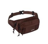 WATERFLY Bauchtasche Gürteltasche Herren Damen: Stylisch Hüfttasche Sportlich Fanny Waist Pack Klein Festival Bumbag MTB Hipbag Gassi Bum Bauchbeutel Unisex Hip Bag für Sport Hundetraining