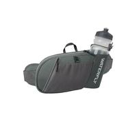 WATERFLY Bauchtasche Herren Damen mit Flaschenhalter: Sportliche Klein Gürteltasche Joggen Hüfttasche Stylische Gassi Bumbag Hundetraining Bum Belt MTB Hipbag Reisen Bauchbeutel Sport Hip Bag