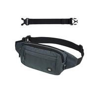 WATERFLY Bauchtasche Hüfttasche Herren Damen: Klein Gürteltasche Sport Bum Hip Bag Männer Frauen Waist Fanny Pack mit Verlängerungsgurt für Reise Wandern Hundetraining Outdoor Königsblau