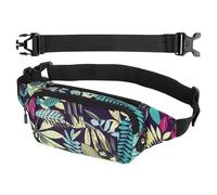 WATERFLY Bauchtasche Hüfttasche Herren Damen: Klein Gürteltasche Sport Bum Hip Bag Männer Frauen Waist Fanny Pack mit Verlängerungsgurt für Reise Wandern Hundetraining Outdoor