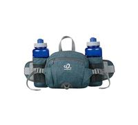 WATERFLY Gürteltasche mit Flaschenhalter, Gurt Verstellt Bauchtasche Hundetraining Handyfach Wasserdicht Hüfttasche für Wandern Reise Camping (Blaugrünes Blau)