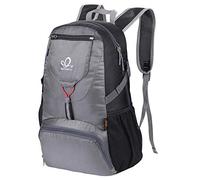 WATERFLY Ultraleicht Faltbar Klein Rucksack: 20L Leicht Packable Wanderrucksack Tagesrucksack Trekkingrucksack Outdoor Sportlich Backpack Travel Daypack für Herren Damen