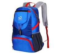 WATERFLY Ultraleicht Faltbar Klein Rucksack: 20L Leicht Packable Wanderrucksack Tagesrucksack Trekkingrucksack Outdoor Sportlich Backpack Travel Daypack für Herren Damen