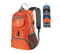 WATERFLY Ultraleicht Faltbarer Rucksack 20L: Klein Wanderrucksack