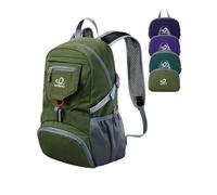 WATERFLY Ultraleicht Faltbarer Rucksack 20L: Klein Wanderrucksack