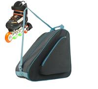 Waterproof And Roller Skate Bag, Nylon Storage Bag For Ice Skates, Skates, And Quad Śkates, Lightweight 0.39kg, Size 40x40x26cm, Convenient Carry Ánd Travel Skate Organizer
