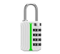 Waterproof Keyless Padlock, 6.9x3cm Zinc Alloy Combination Locker Lock with Lid Collector, Security Accessories for Home, Warehouse, Outdoor Storage, Luggage