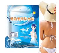 Waterproof Private Patch, Girls Swimming Panty Pads, 6.3x16.54x0.01 Inches Adhesive Stickers Comfortable Protectors, for Children, Beginners, Students, Young Kids, Preschoolers, Pool Use