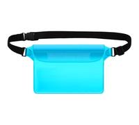 Waterproof Waist Pack, Portable Fanny Pack, 10.63x9.45 Inches Convenient Cell Phone Passport Wallet Purse Dry Protector for Boating Swimming Snorkeling Kayaking Beach Pool Travel