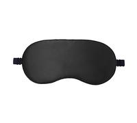 WATIIFUFU 1stück Seidene Schlafmaske Mit Elastischem Band Doppelseitiger Augenmasken-schutz Für Schlaf Und Für Und Schwarz