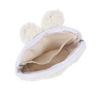 WATIIFUFU Hasenförmiges Münzbeutel aus Baumwolle Kleiner Geldbeutel mit Hasenmotiv Kompakte Coin Pouch für Damen Tragbare Aufbewahrungstasche für Schlüssel Karten und Lippenstift