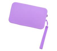 WATIIFUFU Silikon Kosmetiktasche mit Reißverschluss Kompakte Kleine Schminktasche für Damen Tragbarer Kulturbeutel mit Innenfächern Praktischer Make up Organizer für Reisen und Alltag