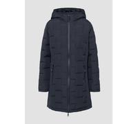 s.Oliver Wattierter Mantel im Fabricmix Navy 38