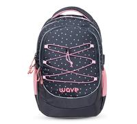 Wave Boost Schulrucksack "Dots Pinky"