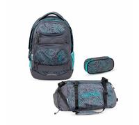 Wave Infinity Move Schulrucksack Set 3 tlg. "Chaos Lagoon"