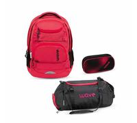 Wave Infinity Move Schulrucksack Set 3 tlg. "Meteor"