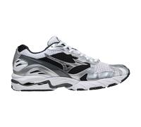 Mizuno - Lifestyle-Schuhe - Herren - S.L.Wave Rider 10 - S.L.Wave Rider 10 White/Silver/Black für Herren aus Leder - Größe 10 UK - Weiß Weiß 10 UK