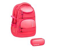 Wave Rucksack Set 2-tlg. Infinity - OMBRE CORAL PARADISE