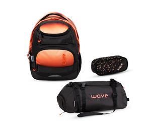 Wave Wave Infinity Move Schulrucksack Set 3 tlg. "Gradient Blooms" Gradient Blooms Koffer24