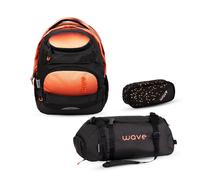 wave - Wave Wave Infinity Move Schulrucksack Set 3 tlg. Gradient Blooms Koffer24