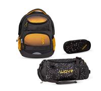 wave - Wave Wave Infinity Move Schulrucksack Set 3 tlg. Gradient Sand Koffer24