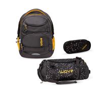 wave - Wave Wave Infinity Move Schulrucksack Set 3 tlg. Sand Koffer24