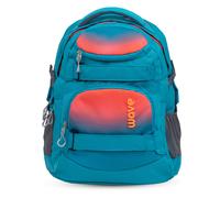 wave - Wave Wave Infinity Schulrucksack - Ombre Neon Orange and Bluebird Koffer24