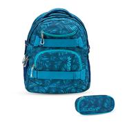 wave - Wave Wave Infinity Schulrucksack Set 2 tlg. - Jungle Vibe Koffer24