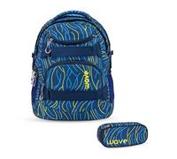wave - Wave Wave Infinity Schulrucksack Set 2 tlg. - Yellow Lines Koffer24