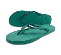 WAVES Flip Flops Dewatta 43/44 Zehentrenner aus fair gehandeltem Naturkautschuk - 100% nachhaltig - Badelatschen