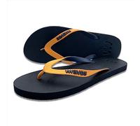 WAVES Flip Flops La Point 42/43 Zehentrenner aus fair gehandeltem Naturkautschuk - 100% nachhaltig - Badelatschen