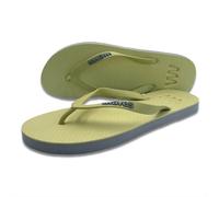 WAVES Flip Flops - Zehentrenner 100 % Naturkautschuk Ocker 43/44